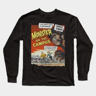 Monster On The Campus Movie Poster Long Sleeve T-Shirt